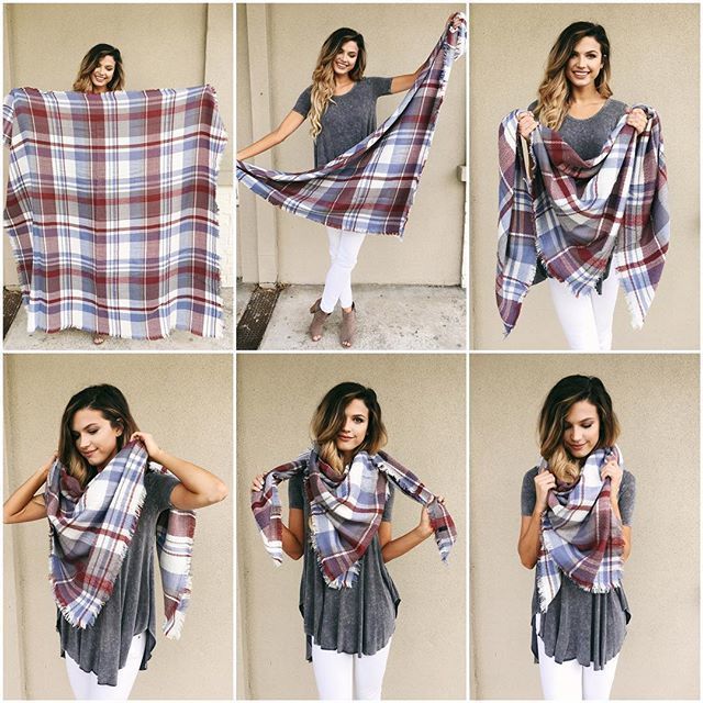 Shop our Dress Up Instagram! - Fall = B L A N K E T scarves! 😍 Here is ...